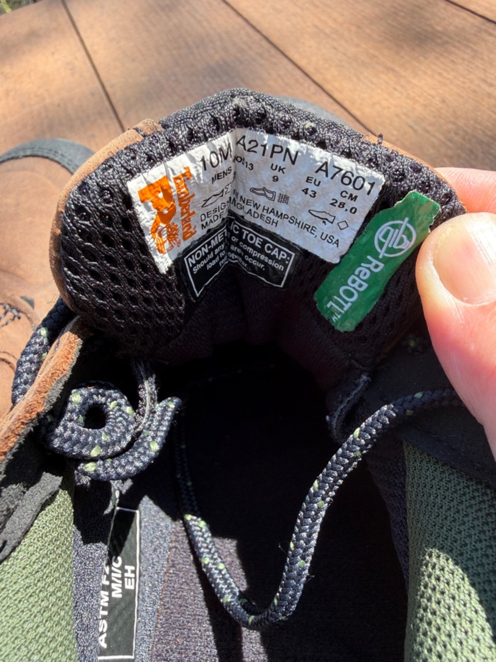Timberland PRO Reaxion Waterproof! New!!! Never Worn! - Picture 12 of 16